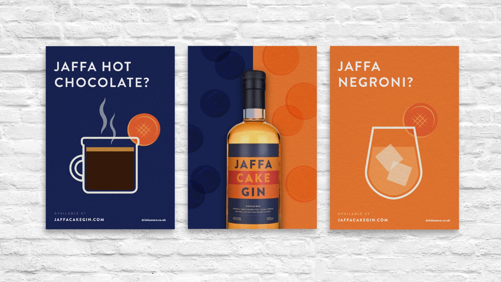 Brand communication for popular gin brand