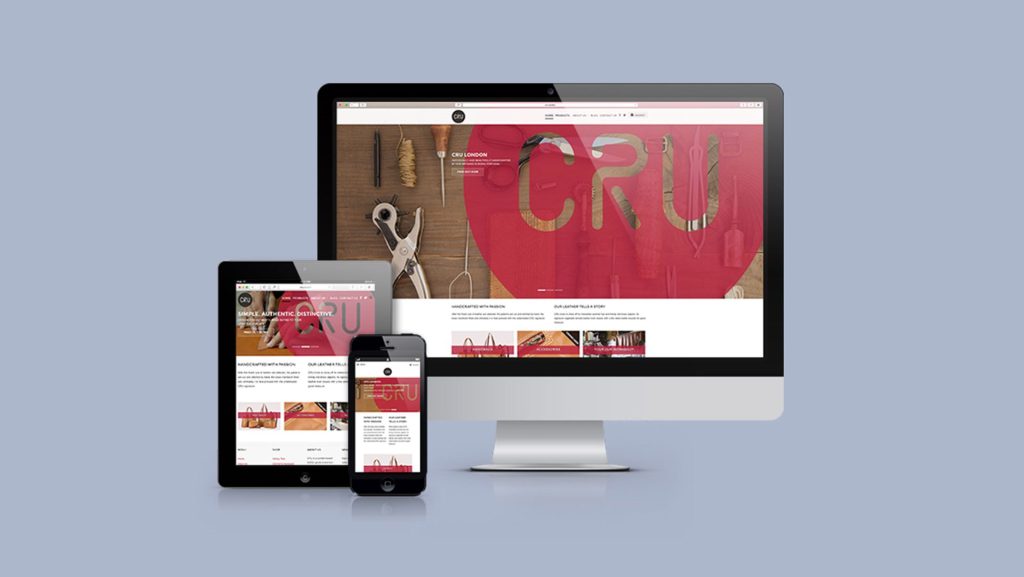 Responsive Digital Design for a fashion brand 