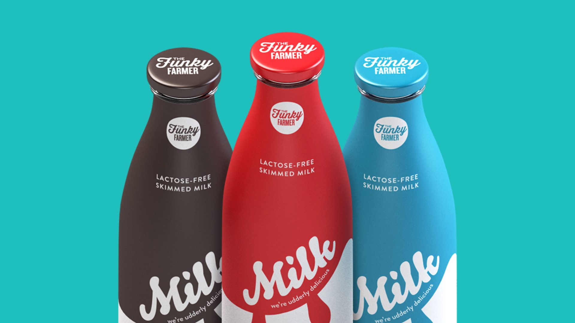 Packaging design for a lactose free Milkshake Brand